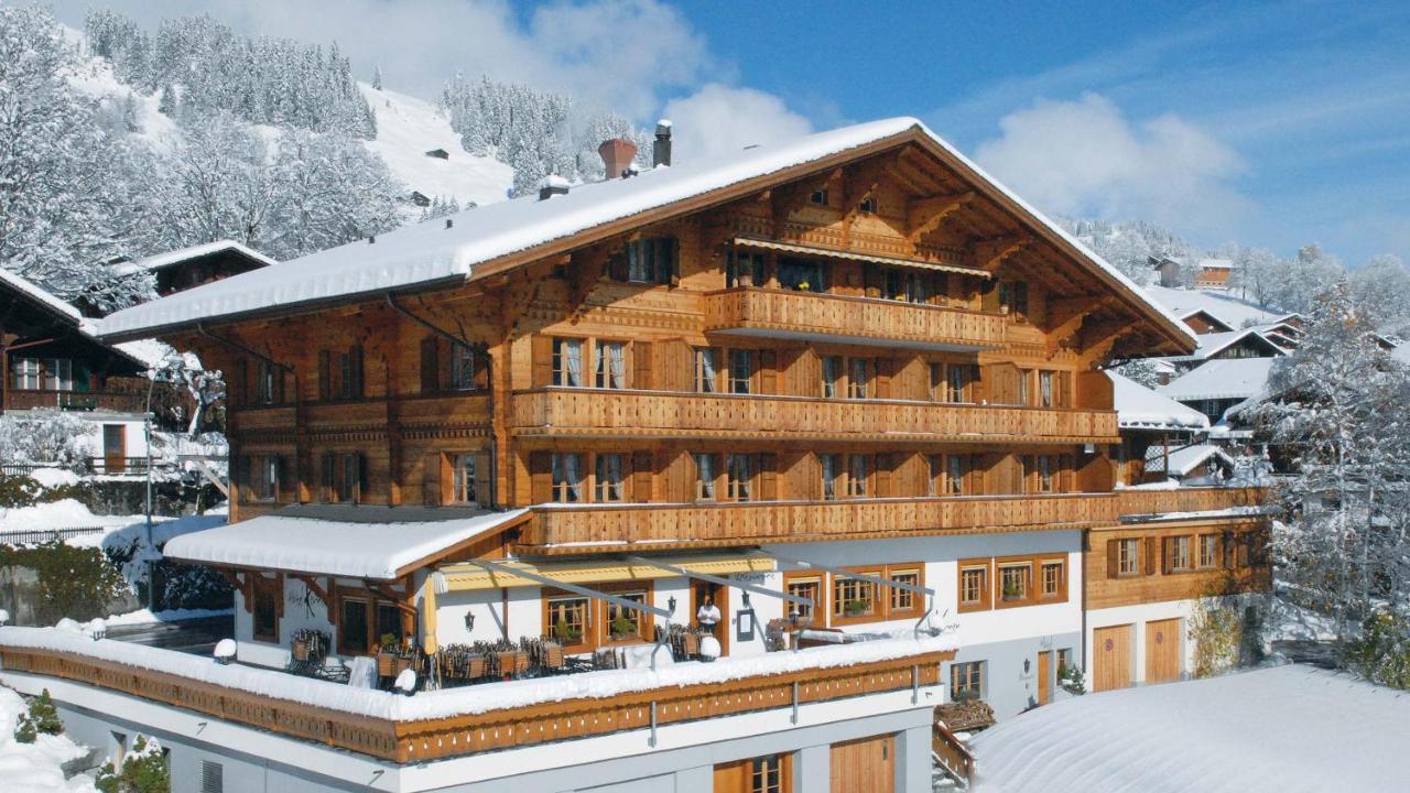 Hotel Kernen Gstaad Bagian luar foto