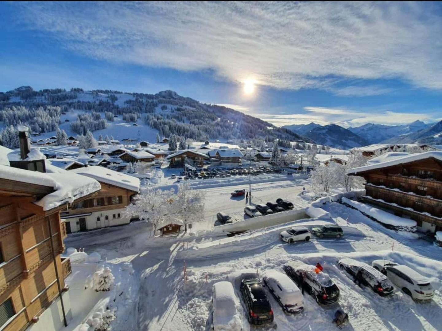 Hotel Kernen Gstaad Bagian luar foto