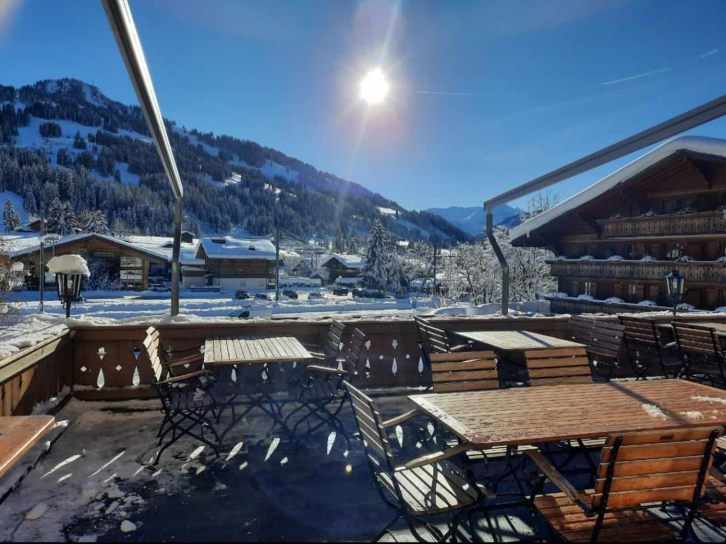 Hotel Kernen Gstaad Bagian luar foto